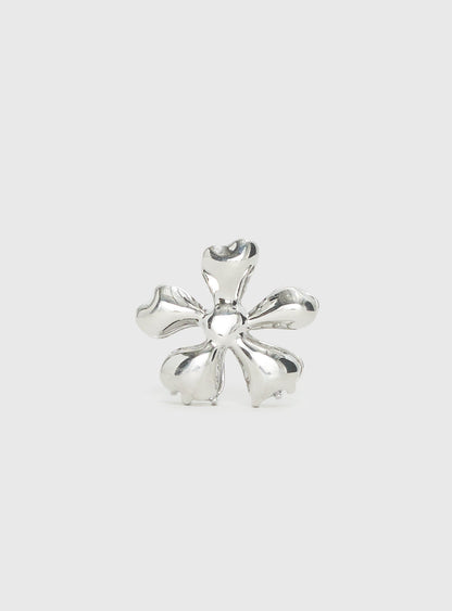 All She Wrote Hair Clip Silver