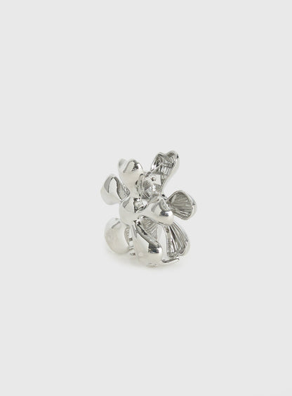 All She Wrote Hair Clip Silver