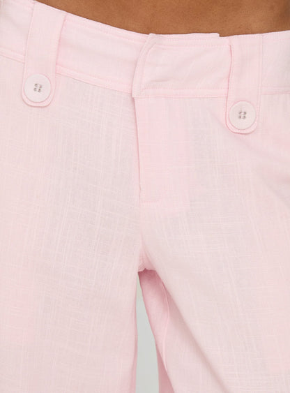 Pedra Wide Leg Pant Pink