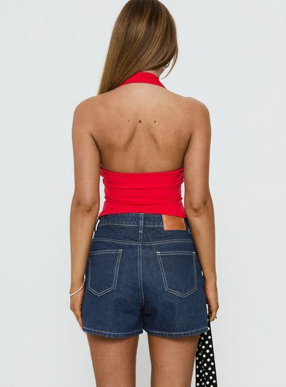 Tropicana Denim Shorts Indigo