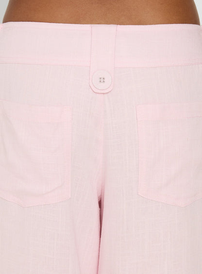 Pedra Wide Leg Pant Pink