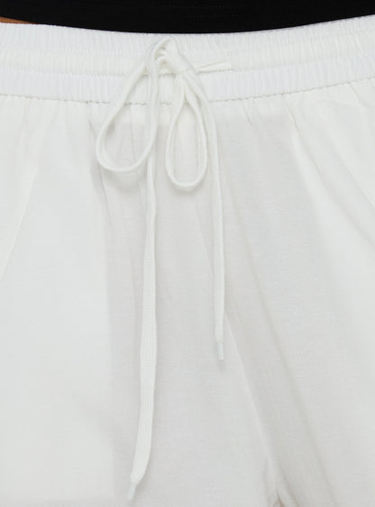 Mankind Baggy Cargo Pants White