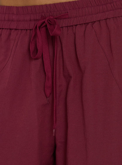 Mankind Baggy Cargo Pants Red