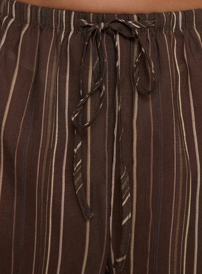 Parklea Pants Brown Multi