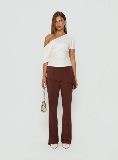 Masimo Layered Pants Chocolate