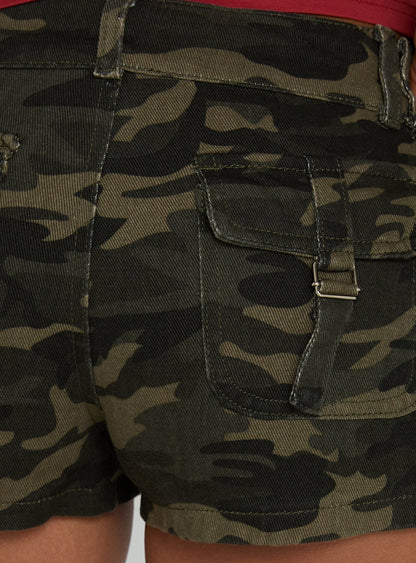 Remix Micro Shorts Camo