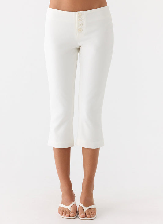 Andrea Pants - White