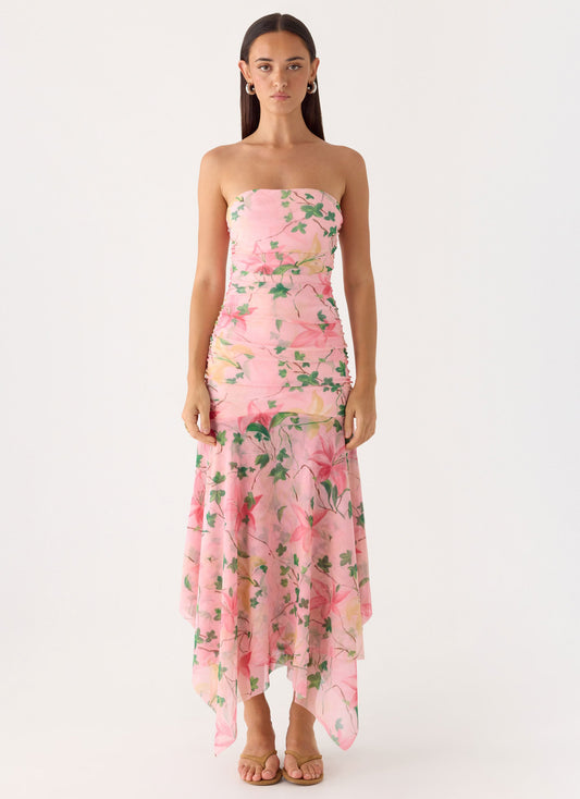 Bingle Midi Dress - Blooming Spring