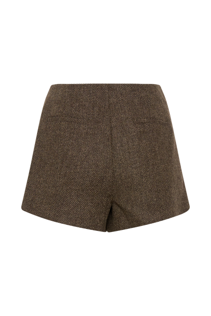 Romy Suiting Short - Herringbone