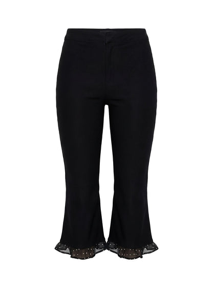 Darsie Frill Capri Black Polka Dot