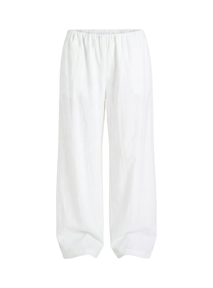Lunea Concealed Waistband Pants White Tall