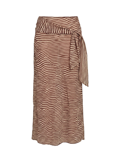 True Spirit Chiffon Maxi Skirt Multi