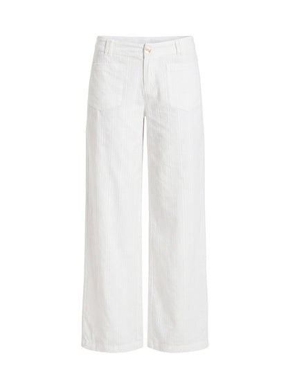 Vendi Low Rise Pant White